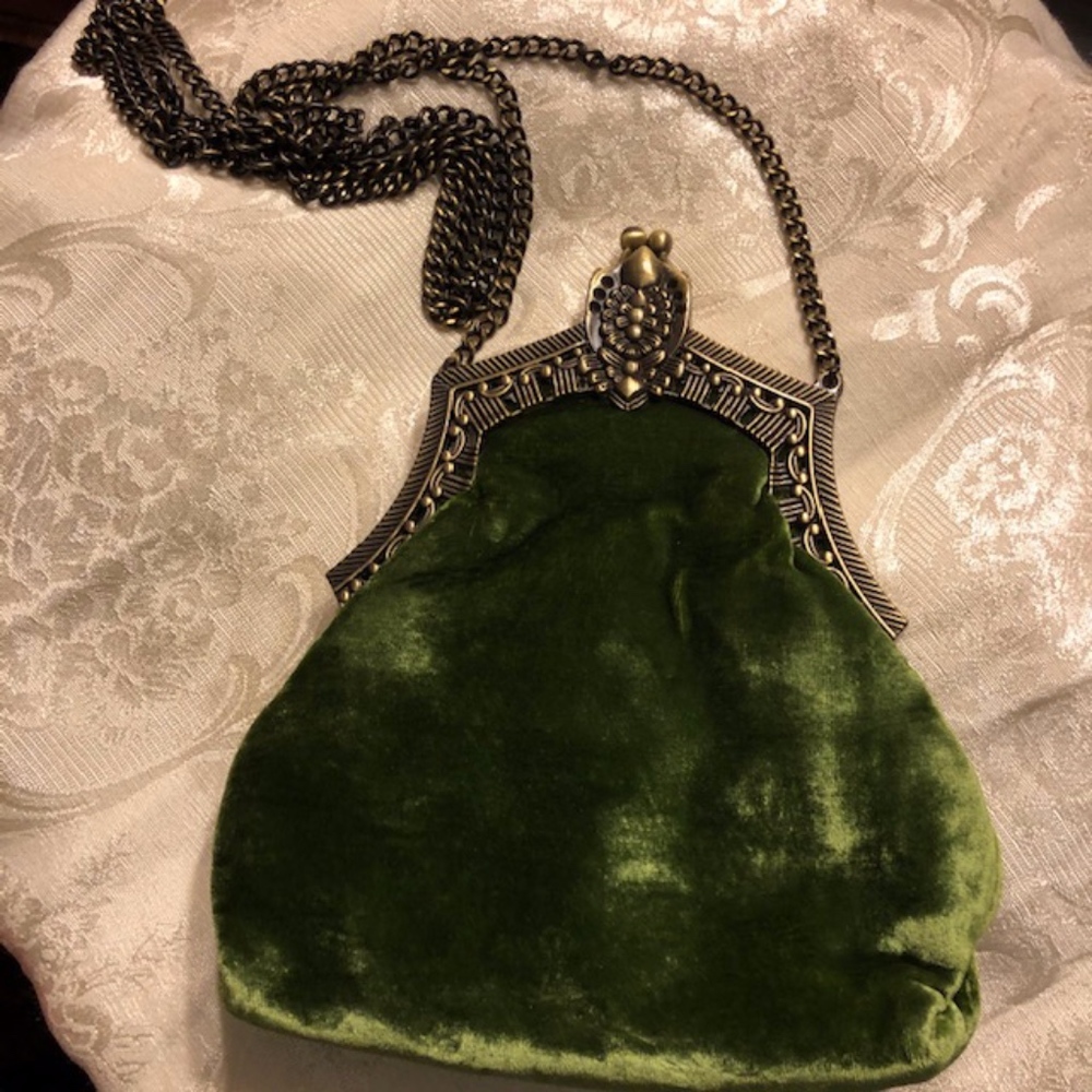 House of Harlow 1960 Velvet Bag NWOT - Picture 2 of 7